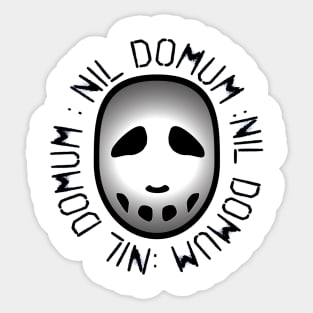 Logan's Run Carousel Mask Sticker